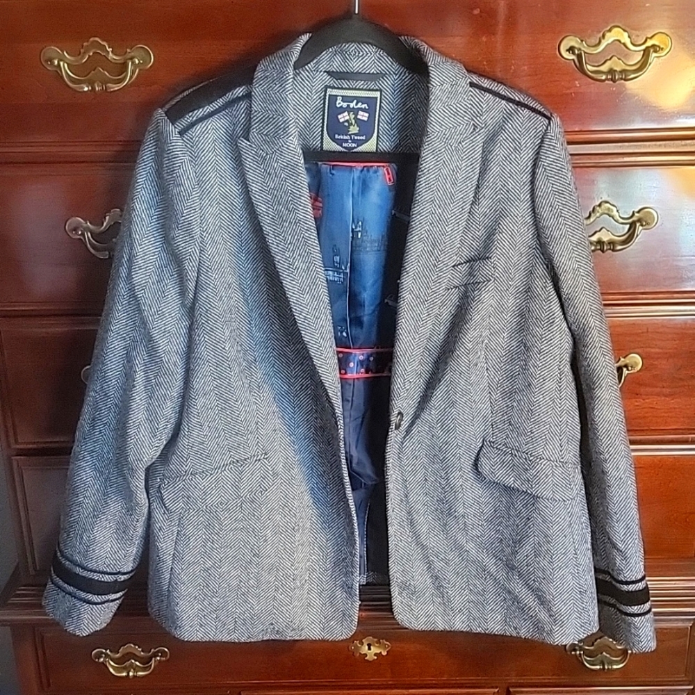 Boden British Tweed Blazer by Moon